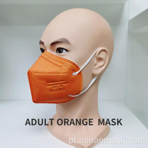 Certificação CE de meia máscara de filtragem dobrada